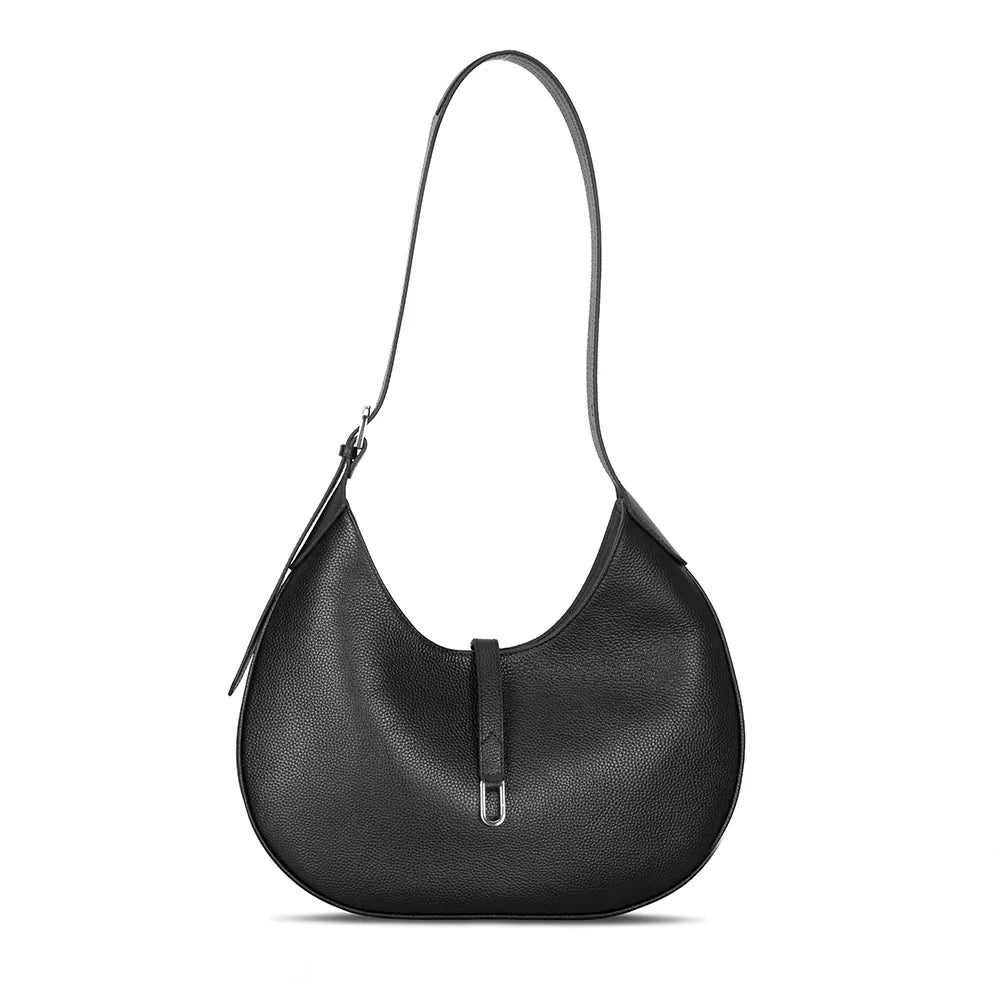 Women's Leather Bag in Black