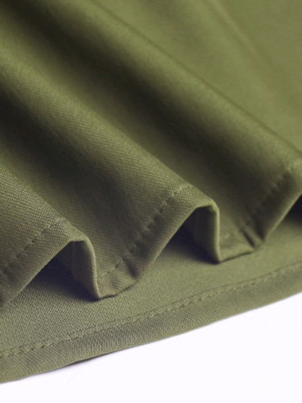 Long sleeveless gilet with a drawstring waist and an open front