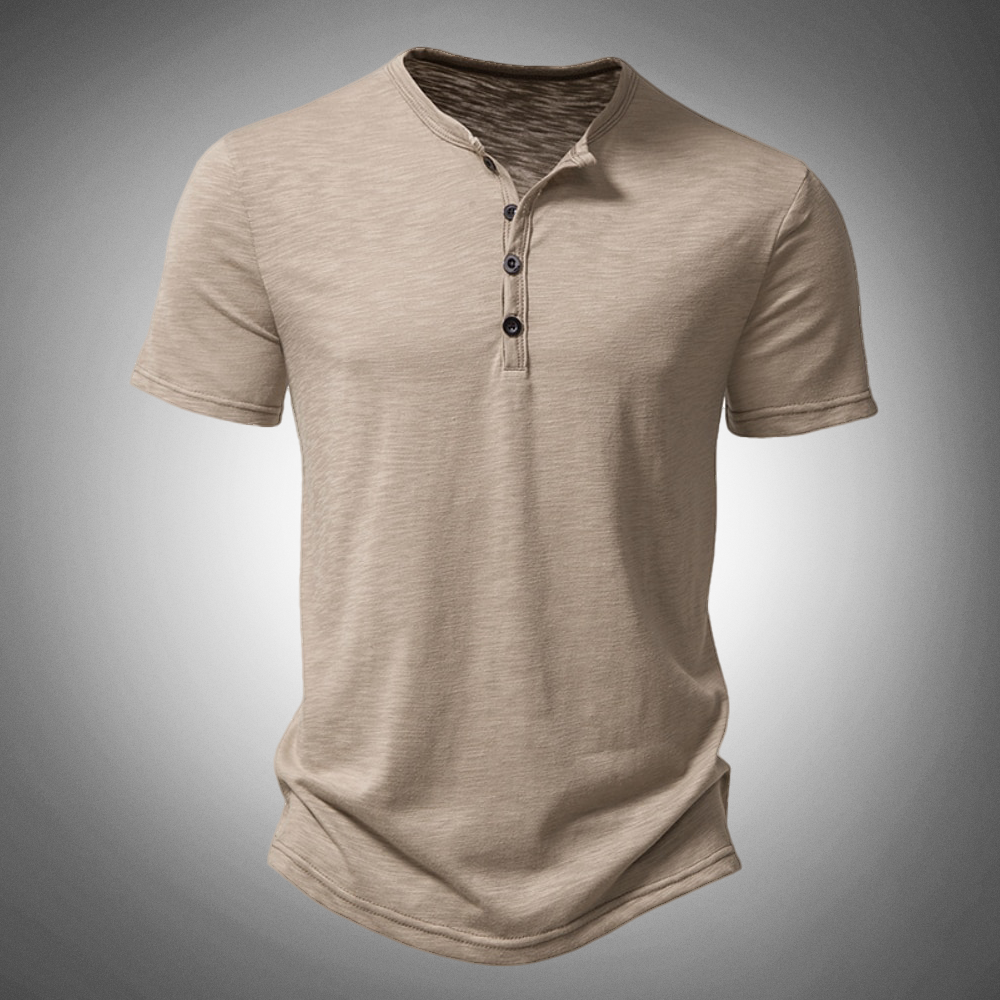 Men's slim fit summer shirt - SAINT DOR - view 1