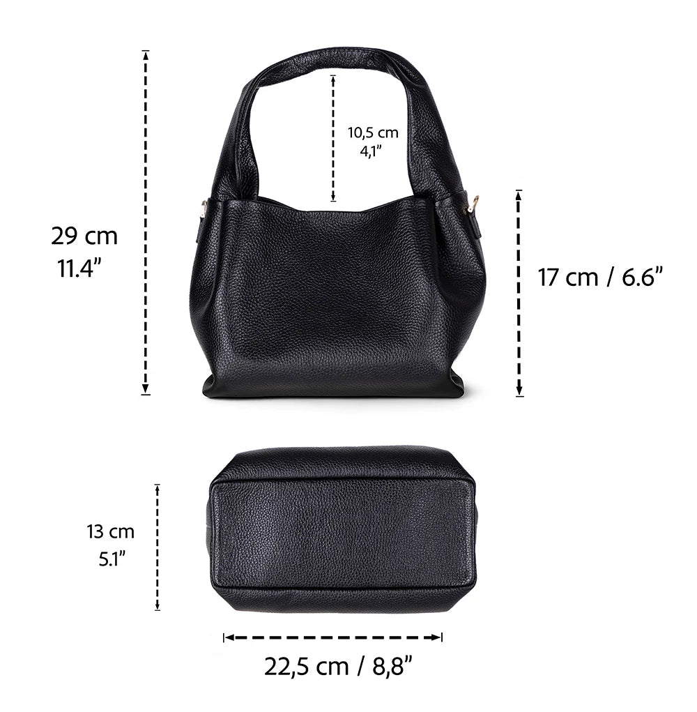 Women's Leather Bag – Full-grain leather – view 11