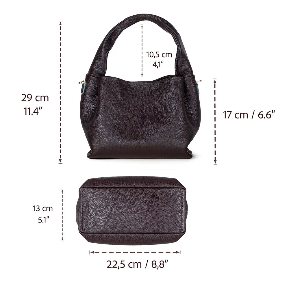 Women's Leather Bag – Full-grain leather – view 23