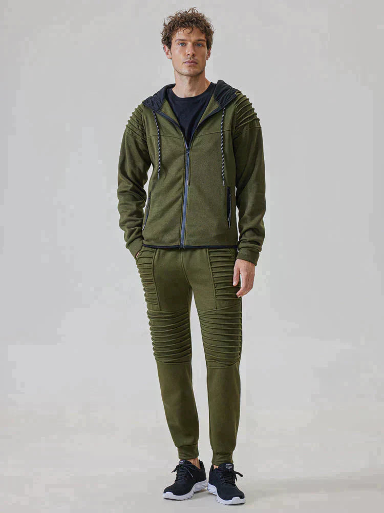 Men's Sports Two-Piece Tracksuit - Fitness & Leisure Co-Ord — main view