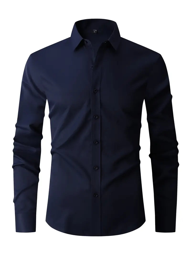 Men's Top - Chic shirt in Rood