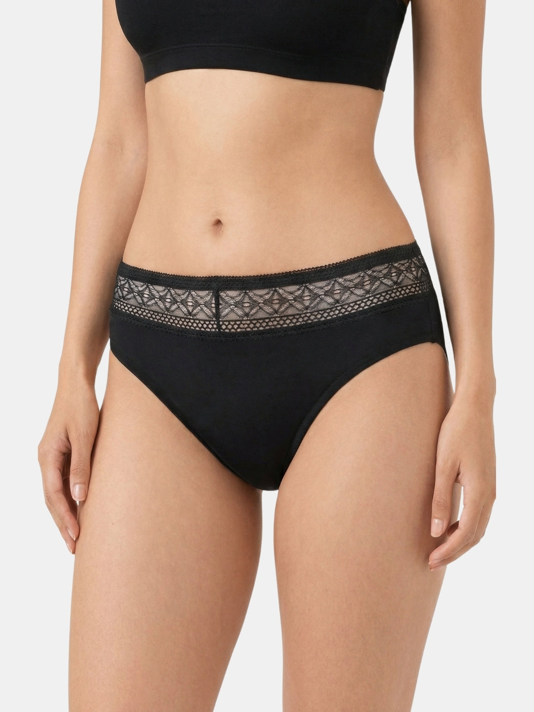 Period pants lace thong style ladies knickers
