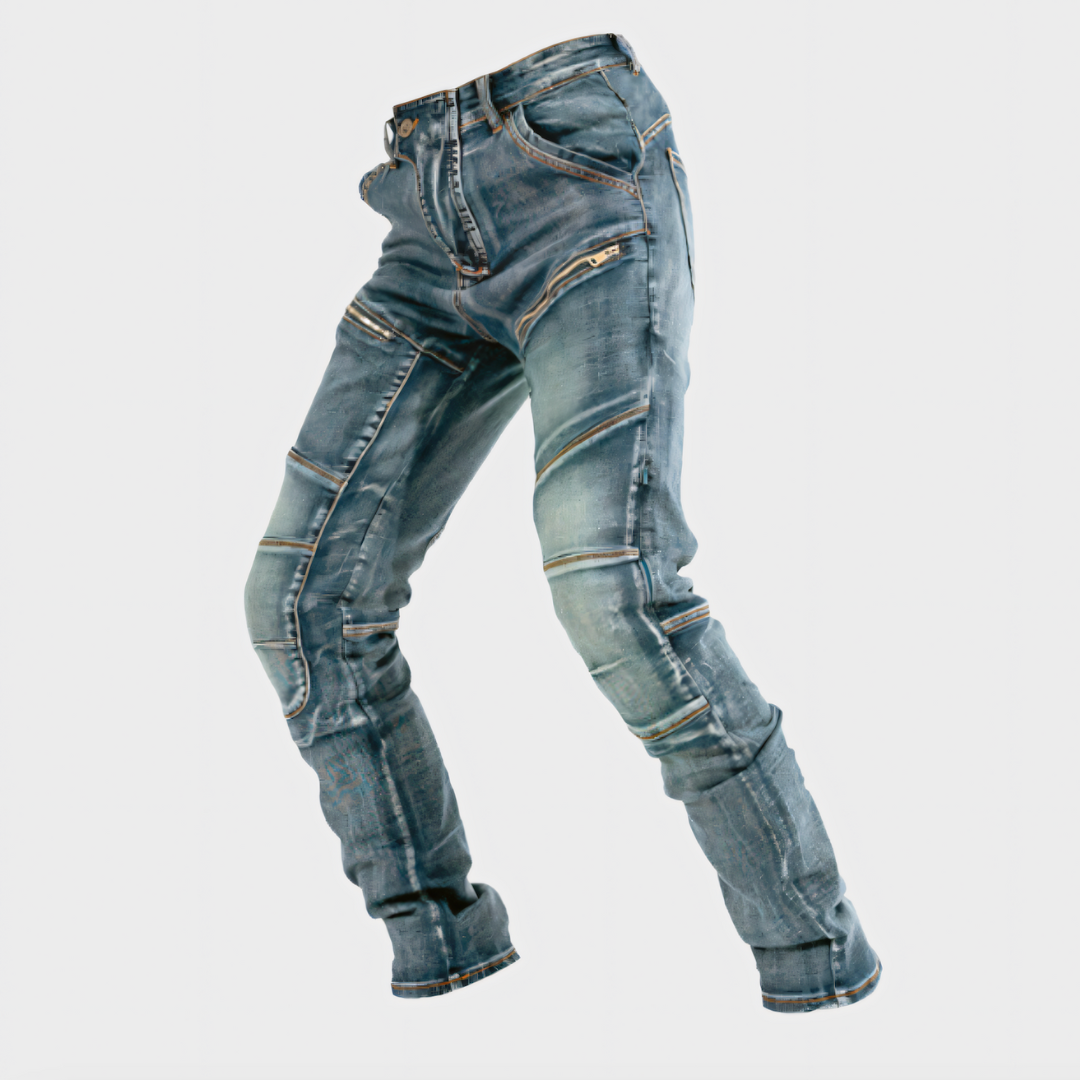 Men's Classic Denim Jeans - side view | SAINT DOR