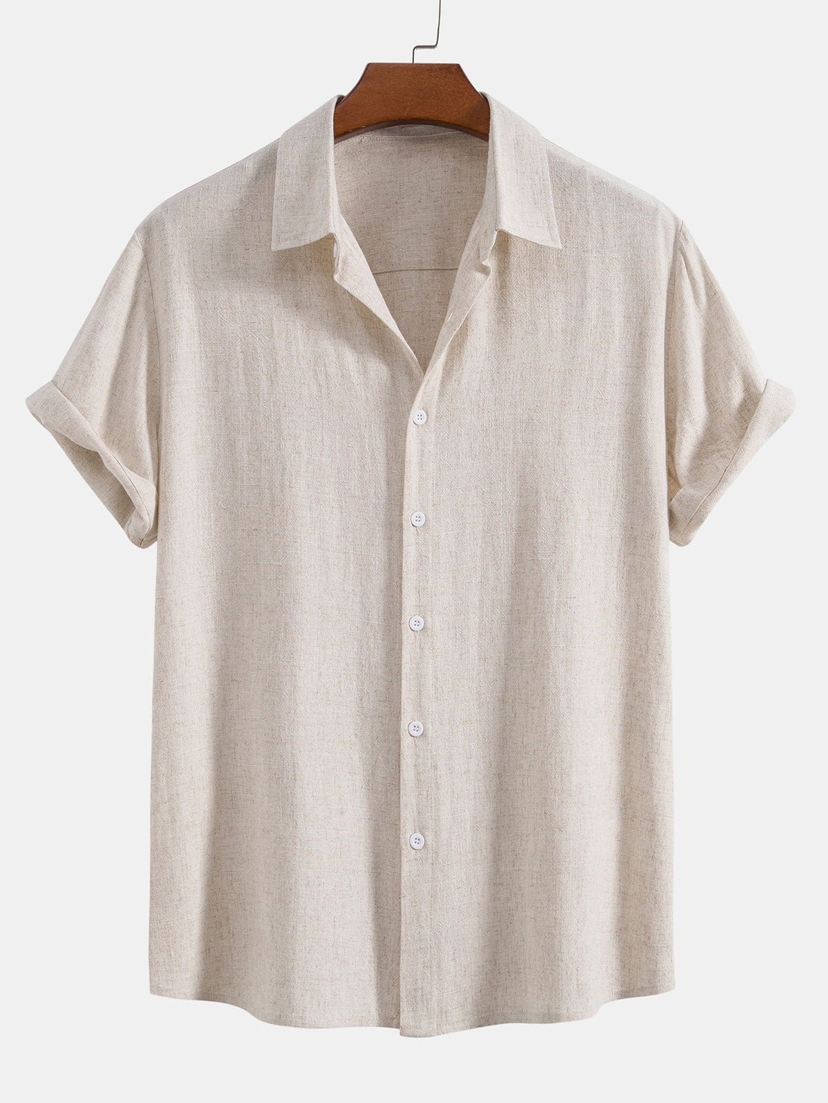 Men's refined linen shirt - SAINT DOR - view 3
