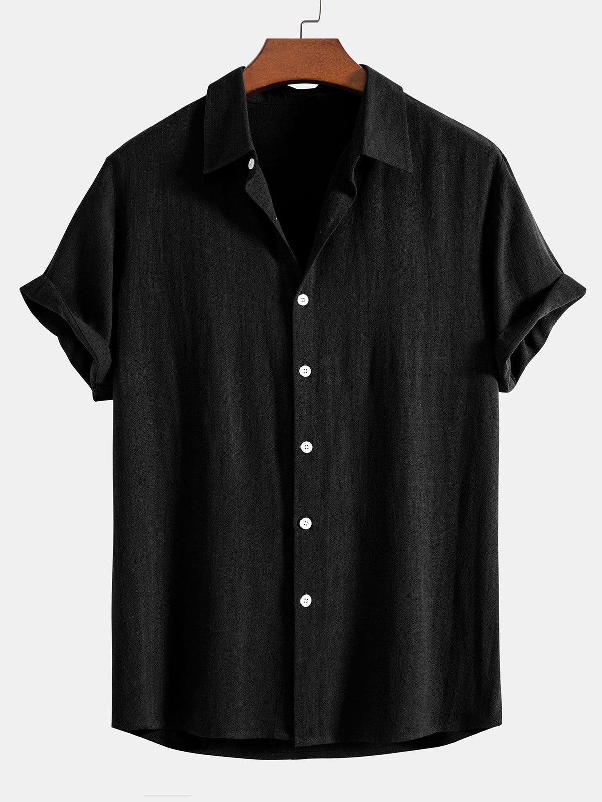 Men's refined linen shirt - SAINT DOR - view 5