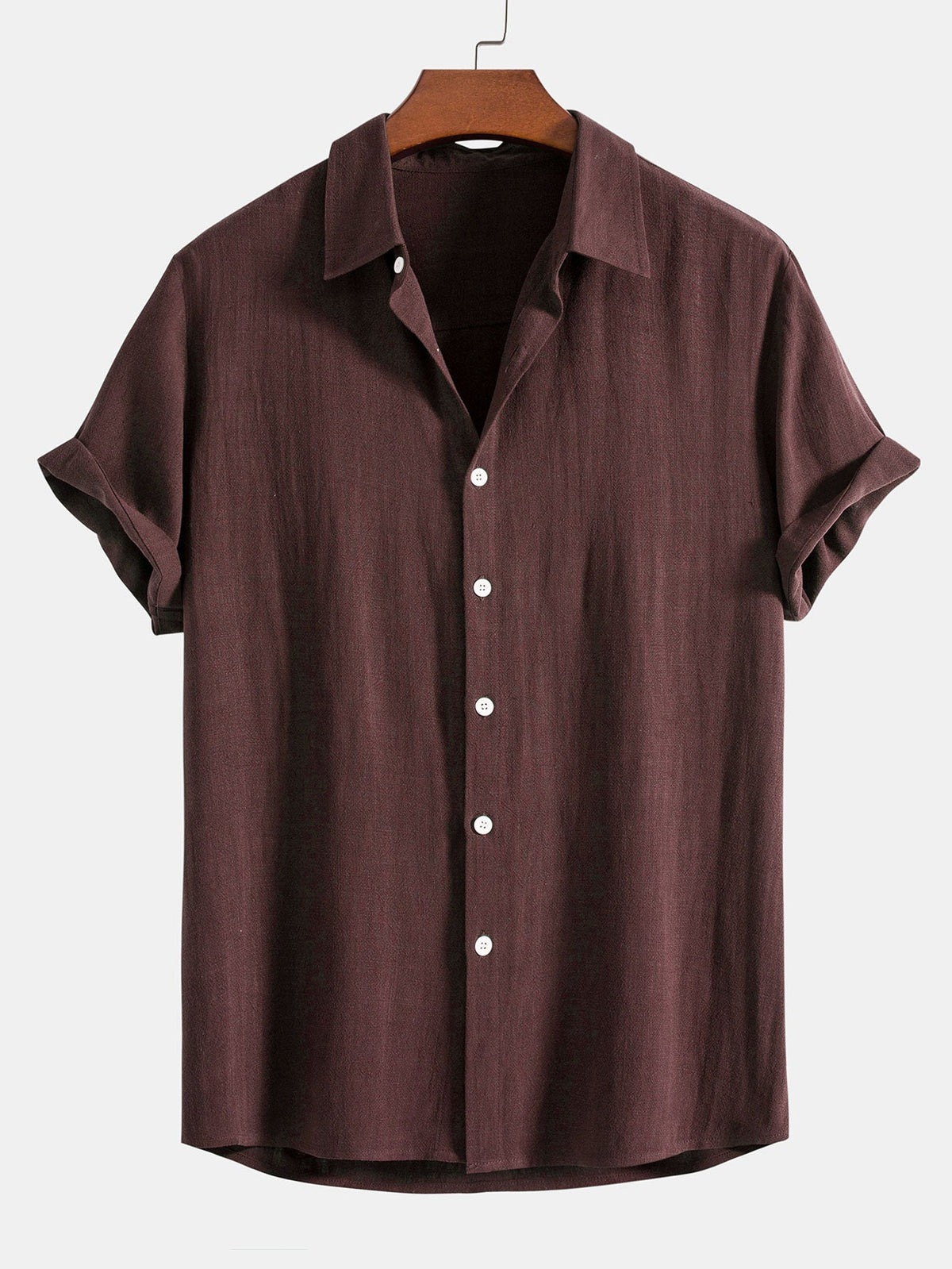 Men's refined linen shirt - SAINT DOR - view 7