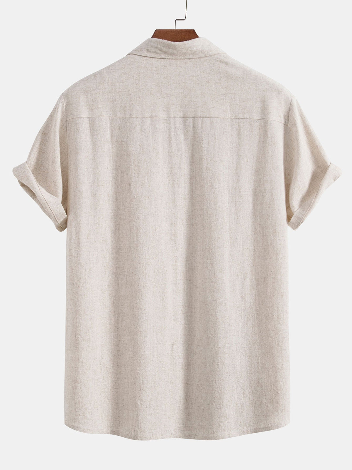 Men's refined linen shirt - SAINT DOR - view 4
