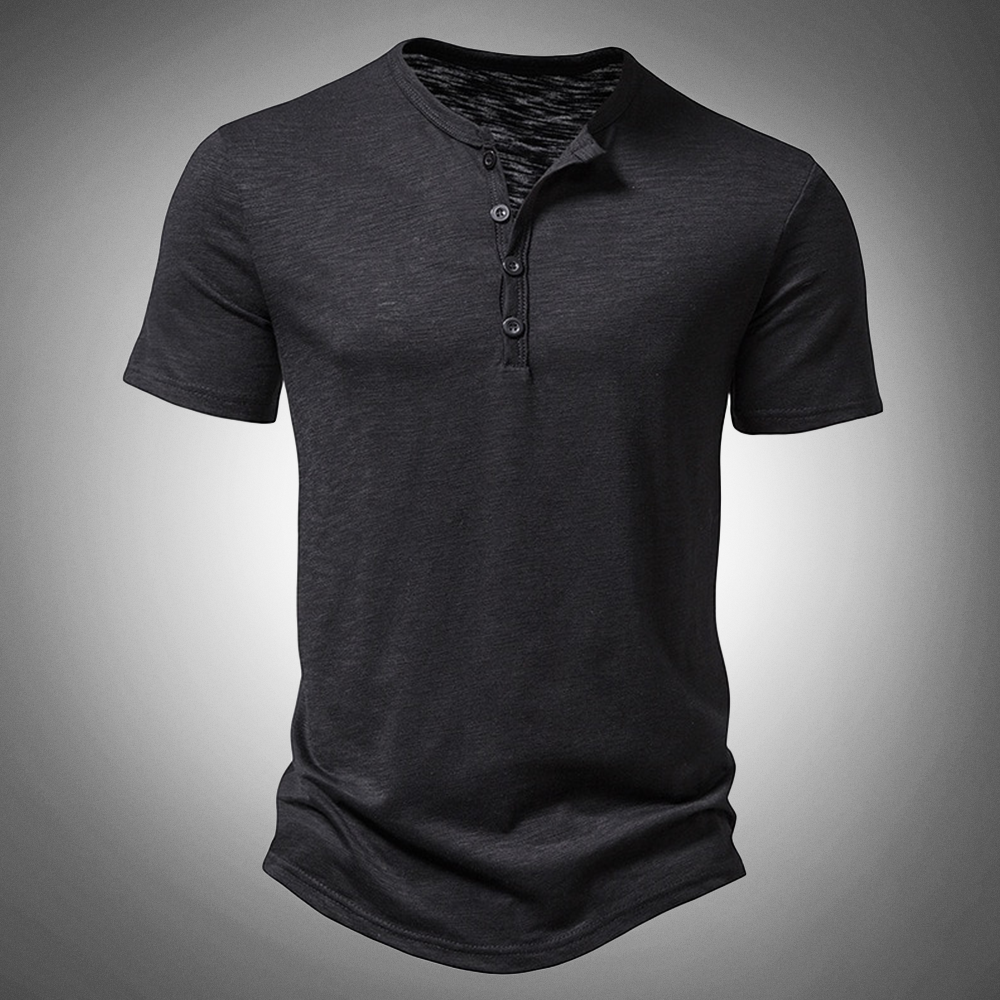 Men's slim fit summer shirt - SAINT DOR - view 5