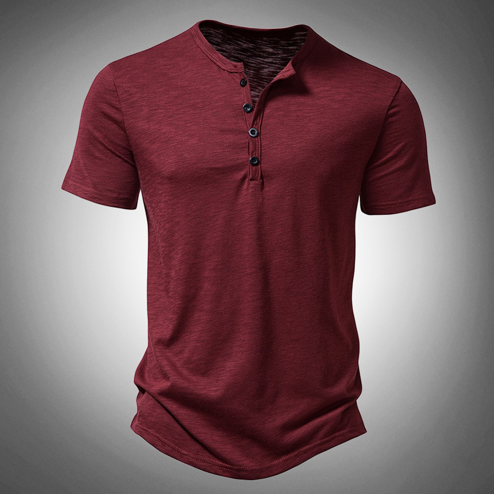 Men's slim fit summer shirt - SAINT DOR - view 4