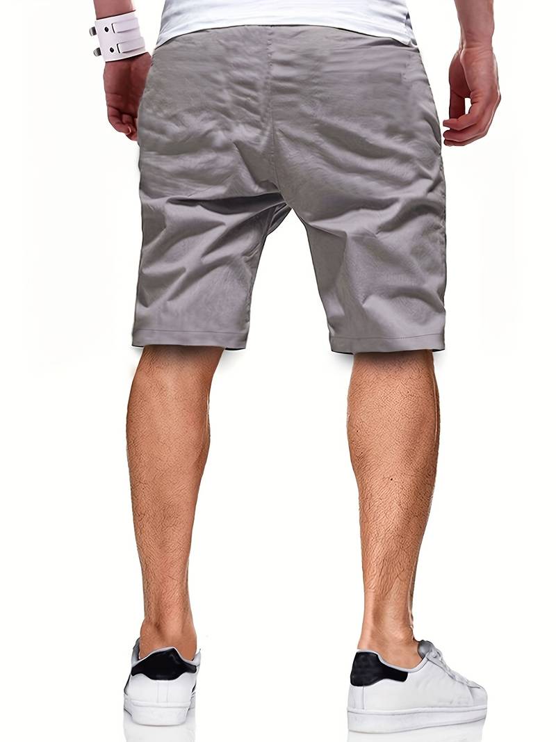 Men's Shorts – Soft & Breathable – Adjustable Waistband – Ideal for Sp - product view