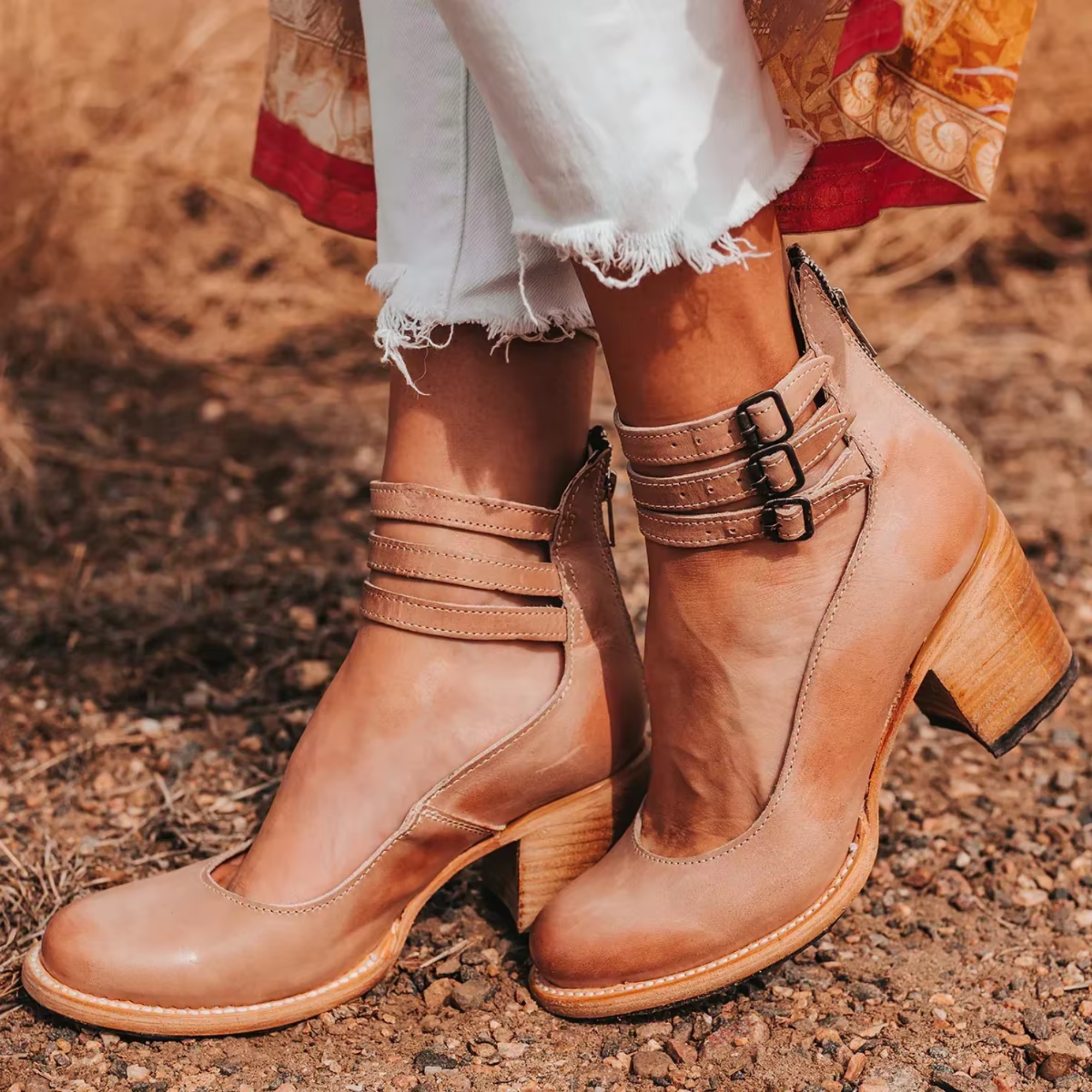Women's Sandals - Elegant and Comfortable Sandals in Beige (Sold Out)