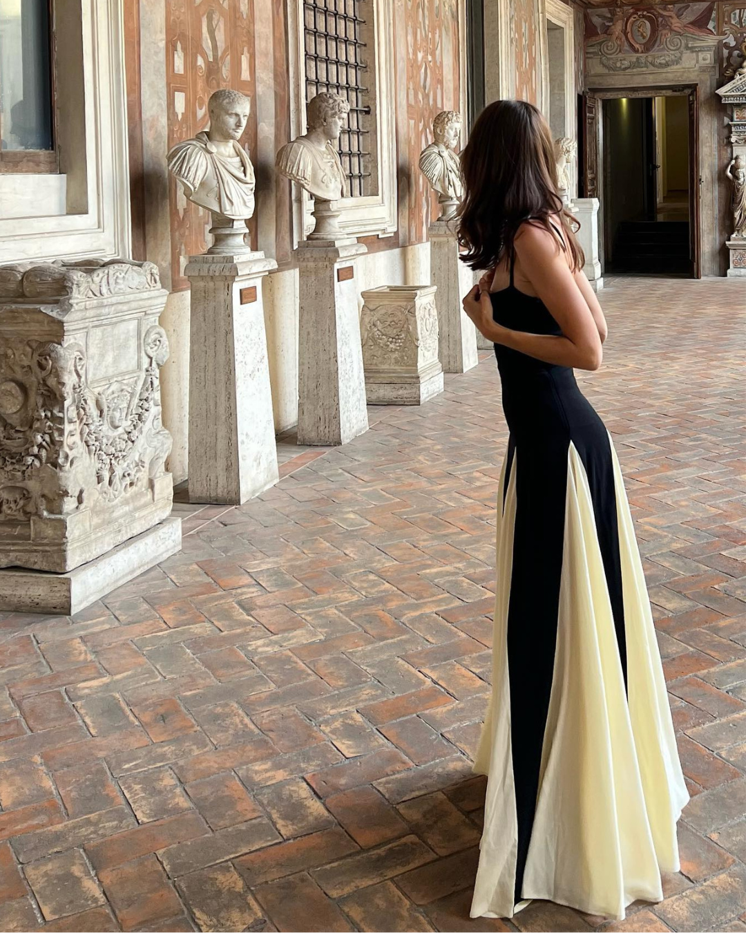 Women's Tulle Maxi Dress – Flowing Elegant Wedding Guest – lifestyle shot