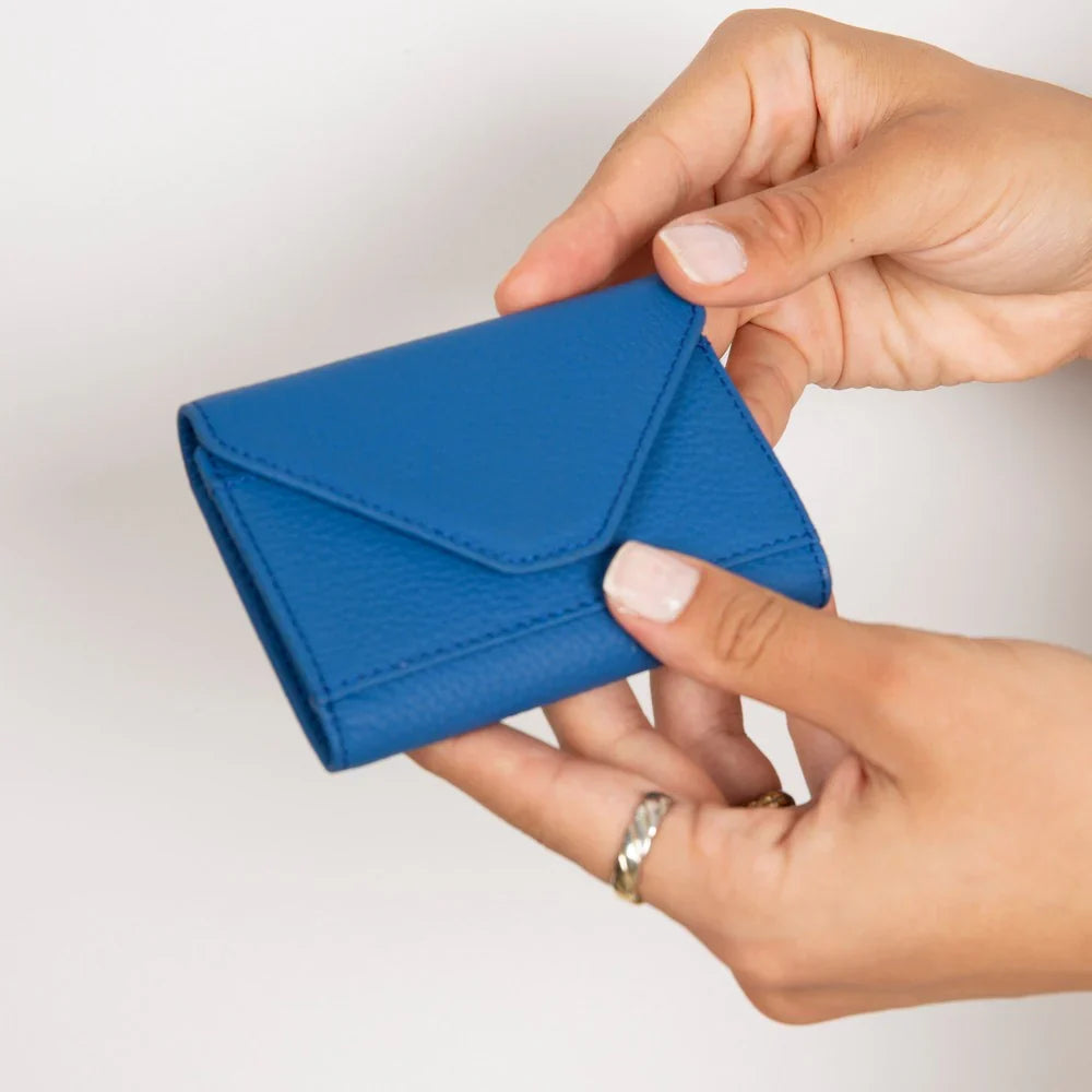 Leather Card Holder in genuine leather
