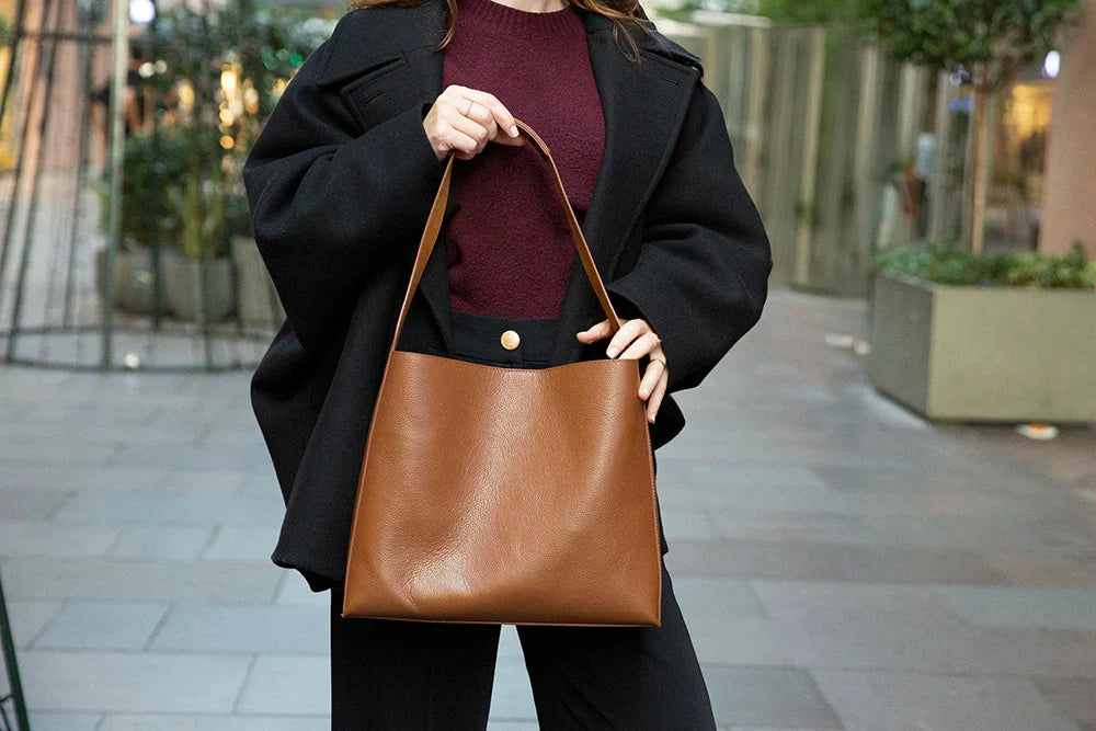 Women's Leather Bag – Full-grain leather – view 25