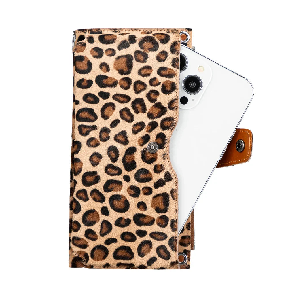 Leather Crossbody Phone Bag – Full-grain leather – view 15