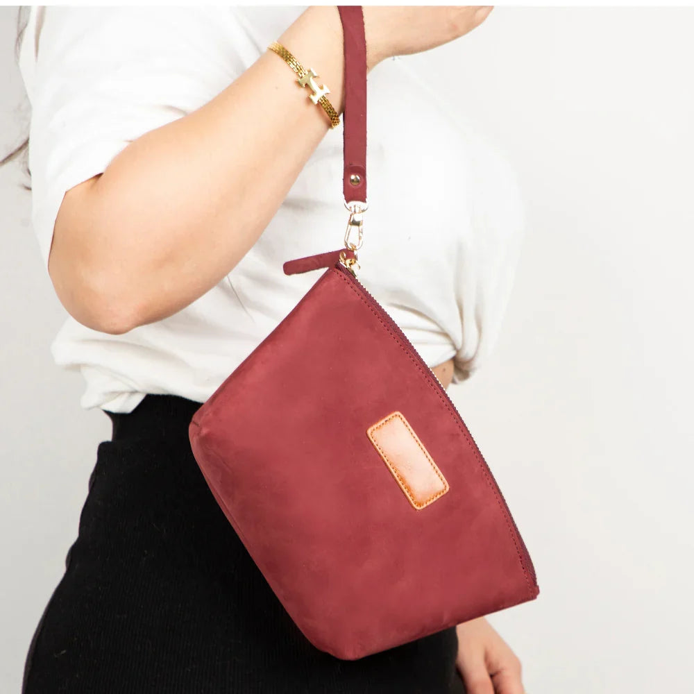 Leather Make-up Bag – Full-grain leather – view 18