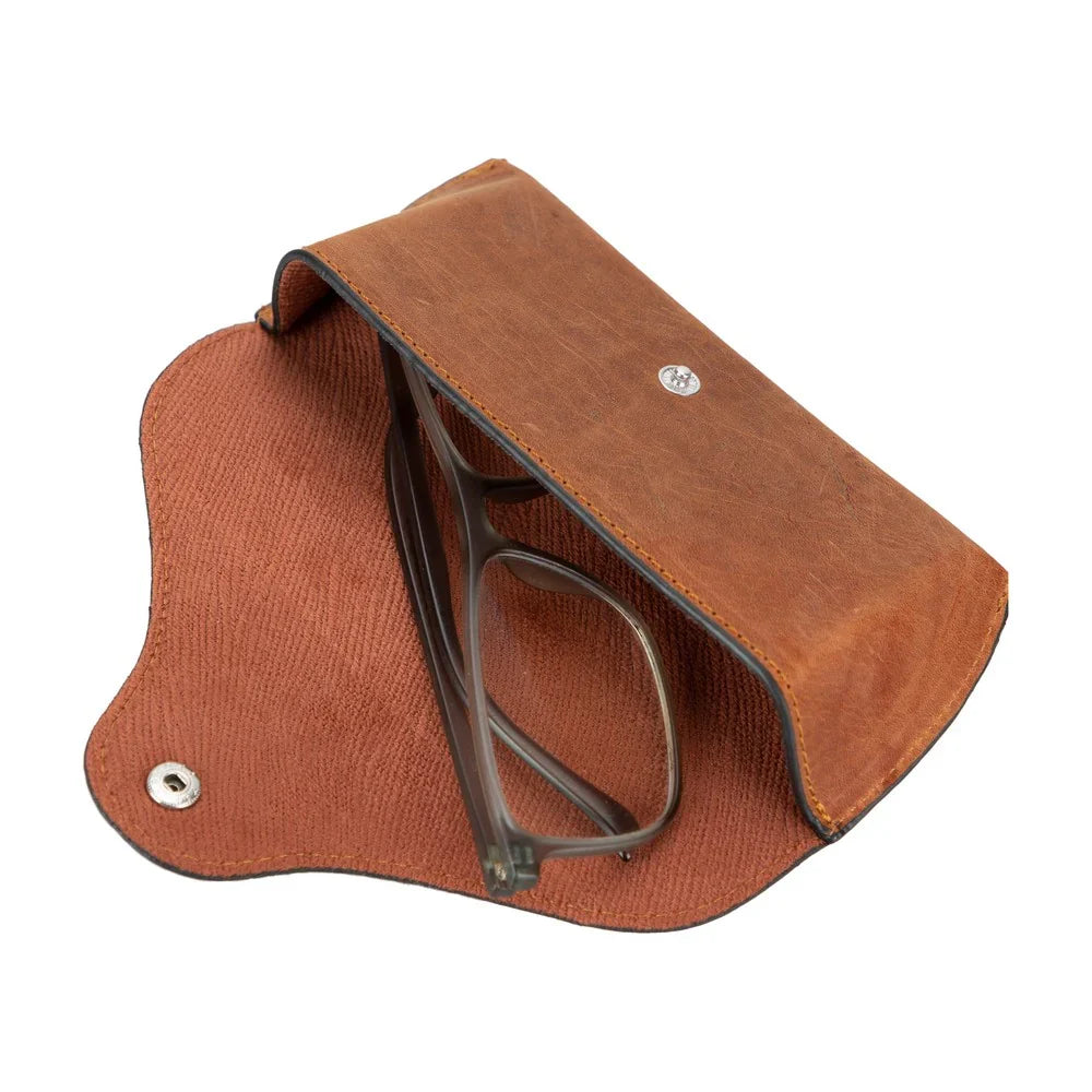 Leather Glasses Case – Full-grain leather – view 4