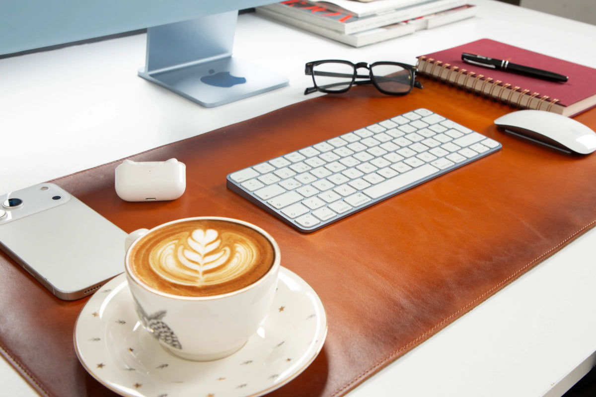 Leather Desk Mat – Full-grain leather – view 4