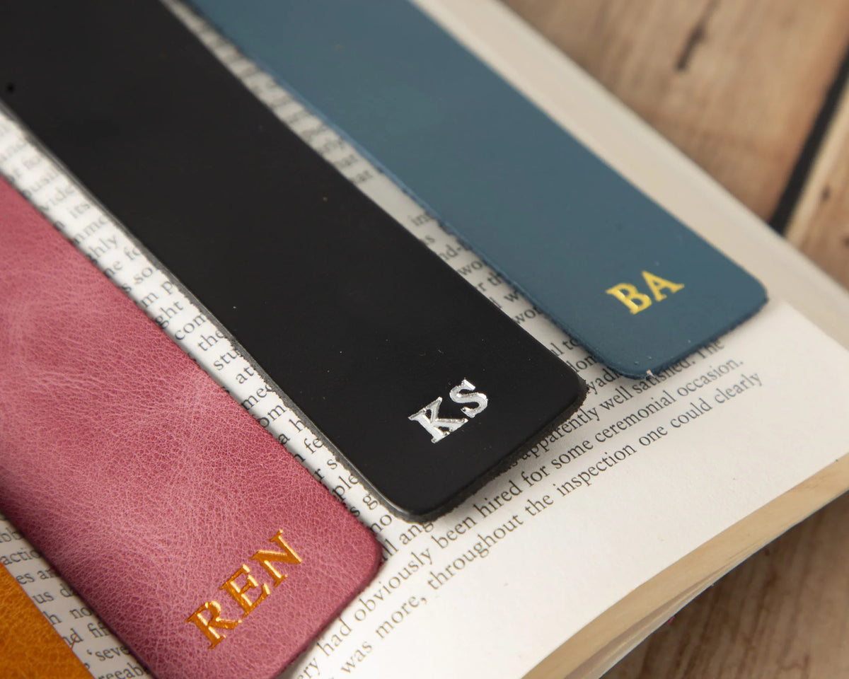 Leather Bookmark – Full-grain leather – view 17