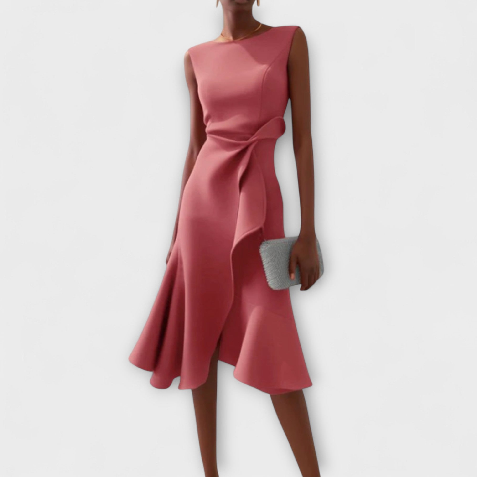 Women's Dress - Flattering Fit in Navy Blue