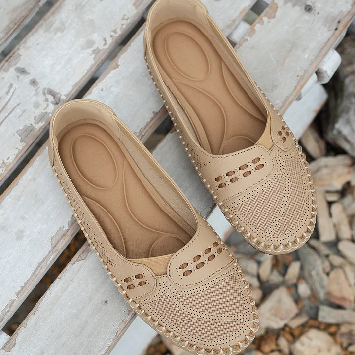 Women's Shoes - Stylish Orthopedic Shoes in Brown