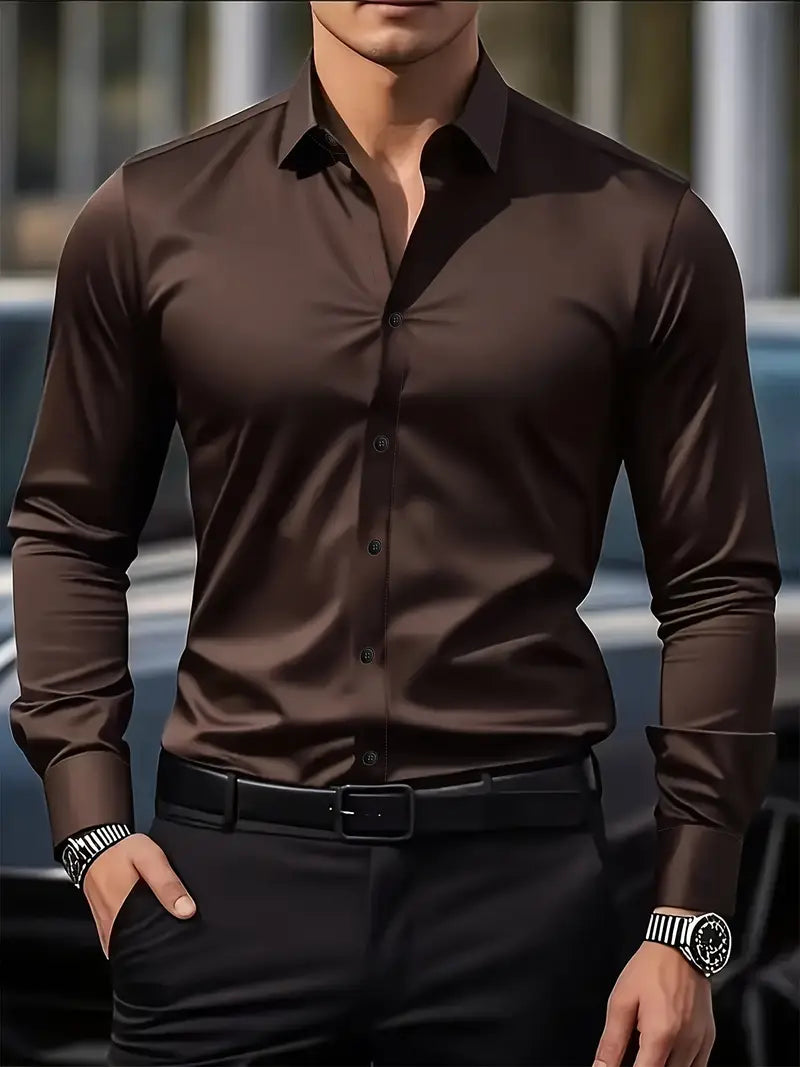 Men's Shirt - Breathable Long Sleeve - view 5