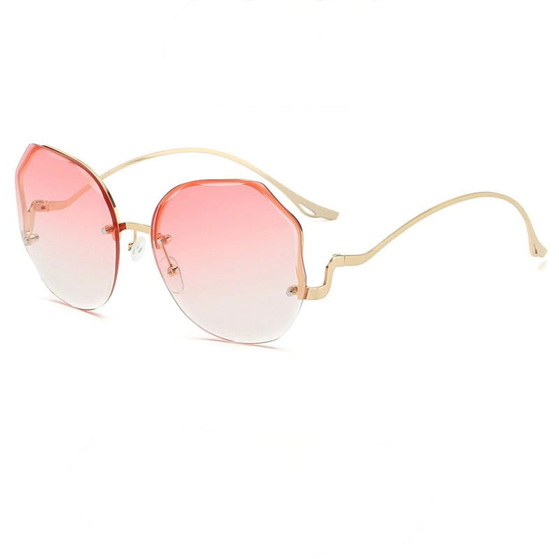 Women's Thera Mirror Sunglasses – Alloy Frame UV Style – side view