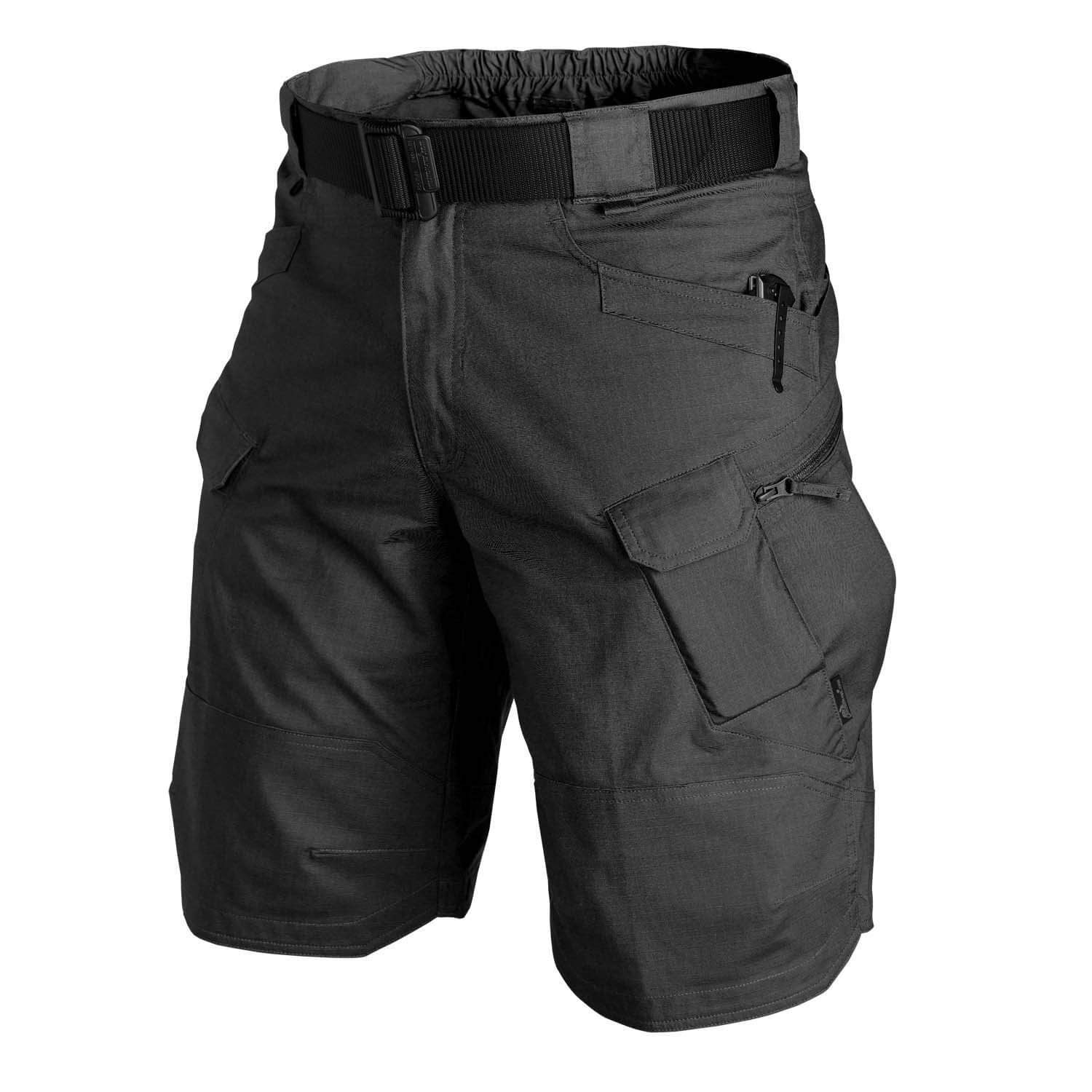 Men's Cargo Shorts – Adjustable Waistband & Ample Storage – Breathable - front view
