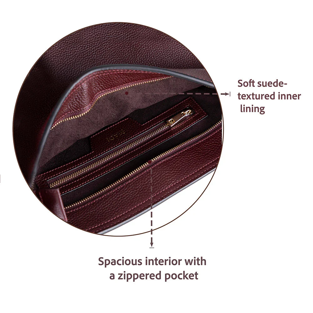 Women's Leather Bag – Genuine leather – view 25