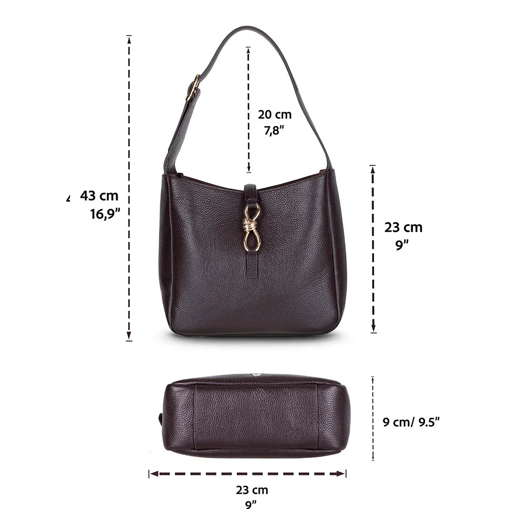 Women's Leather Bag – Full-grain leather – view 22