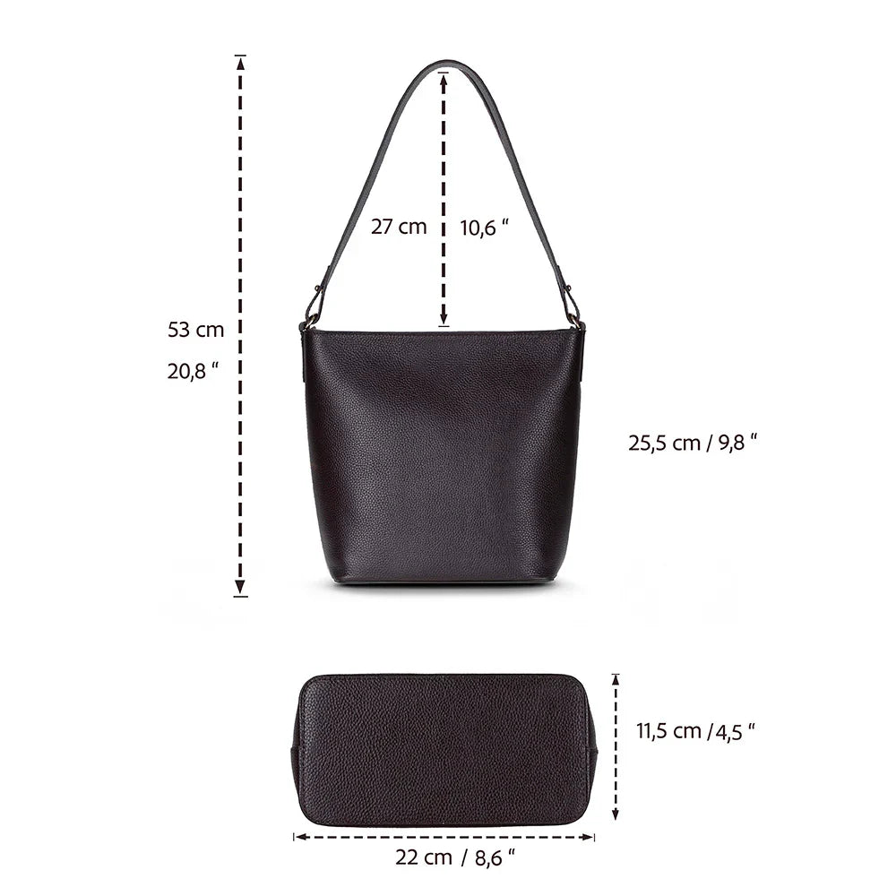 Women's Leather Bag – Genuine leather – view 8