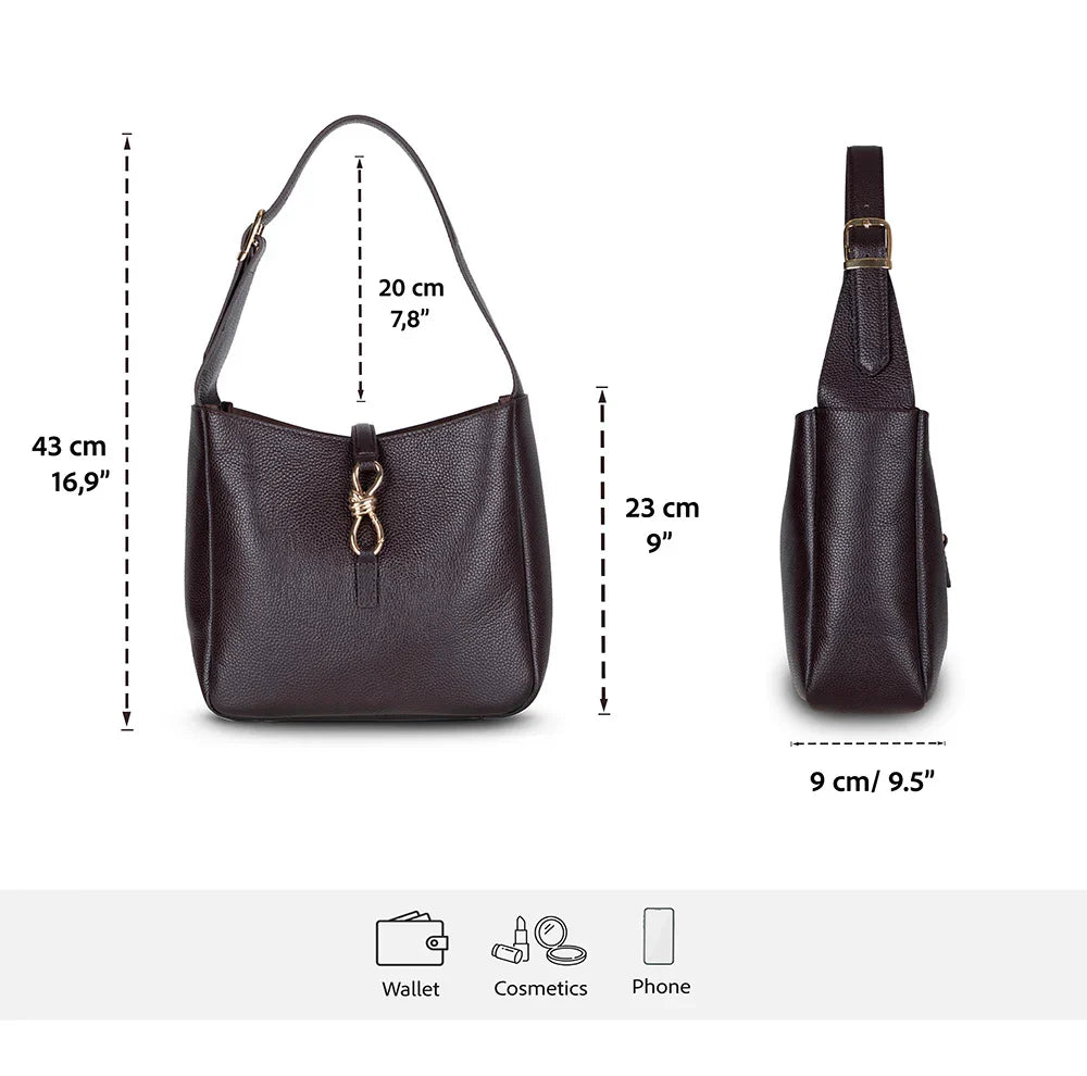 Women's Leather Bag – Full-grain leather – view 23