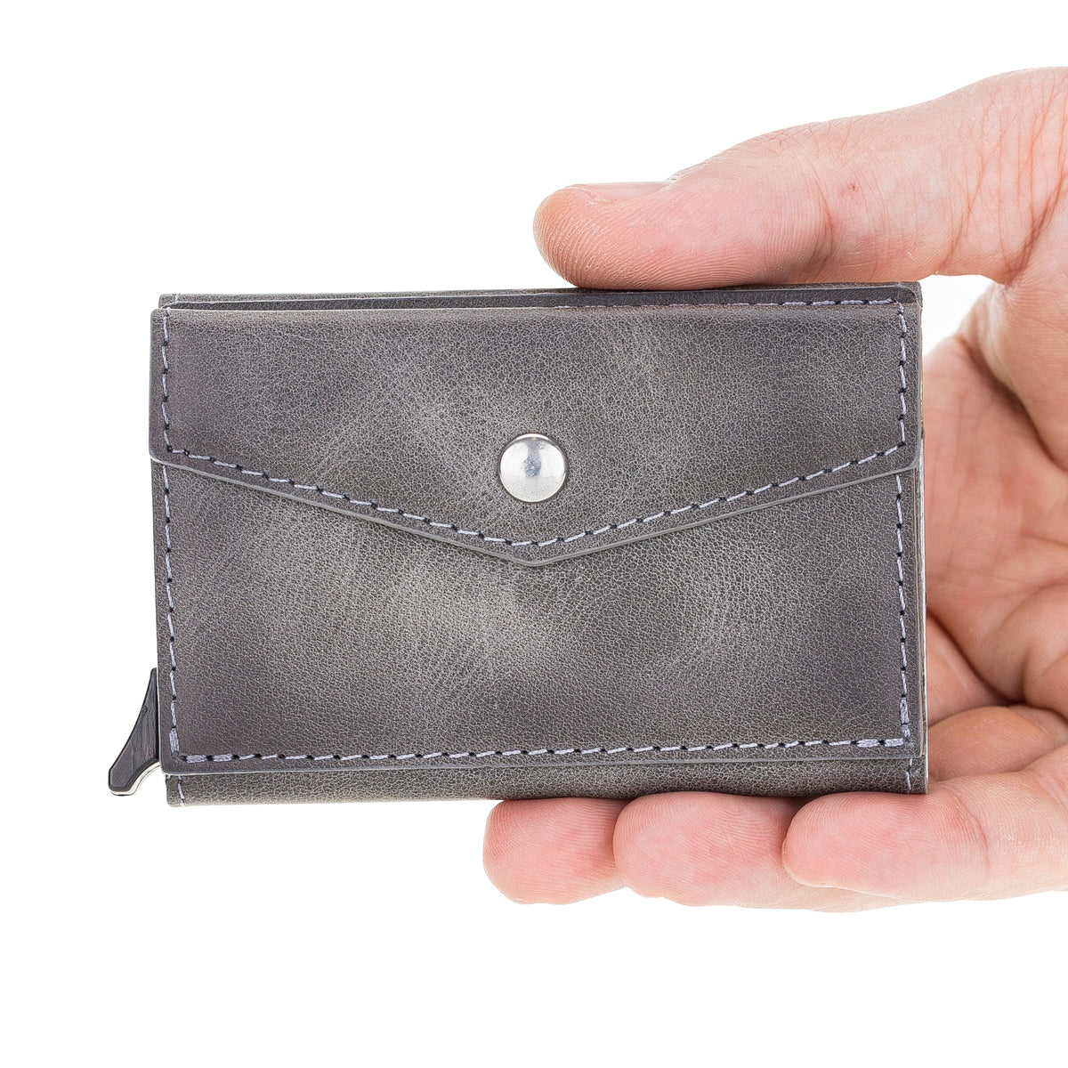 Leather Card Holder – Full-grain leather – view 5