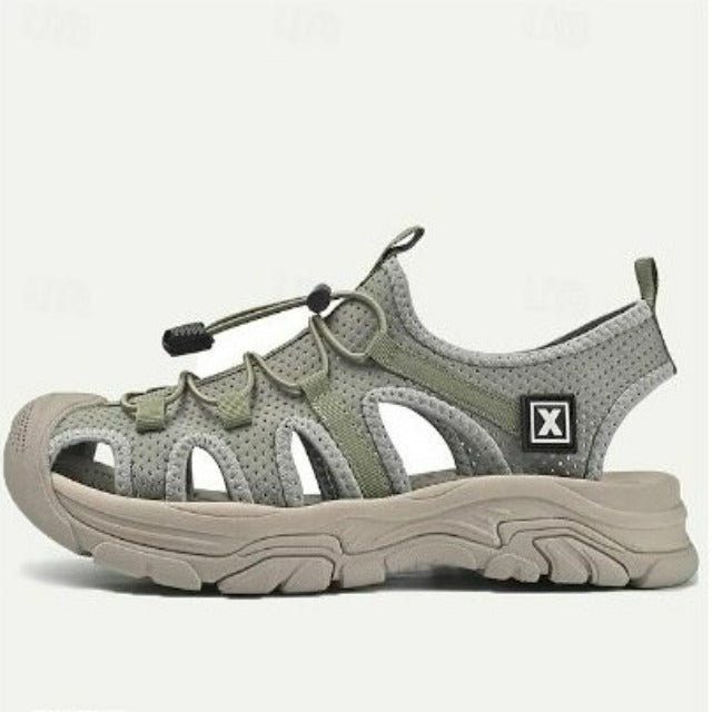 Men's lace-up walking sandals - SAINT DOR - view 4