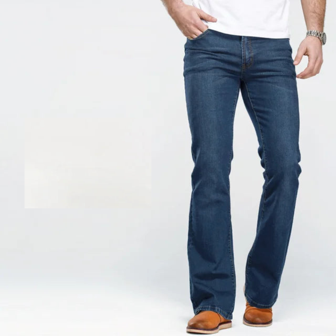 Men's Comfortable Jeans - Extended Sizes - product view | SAINT DOR