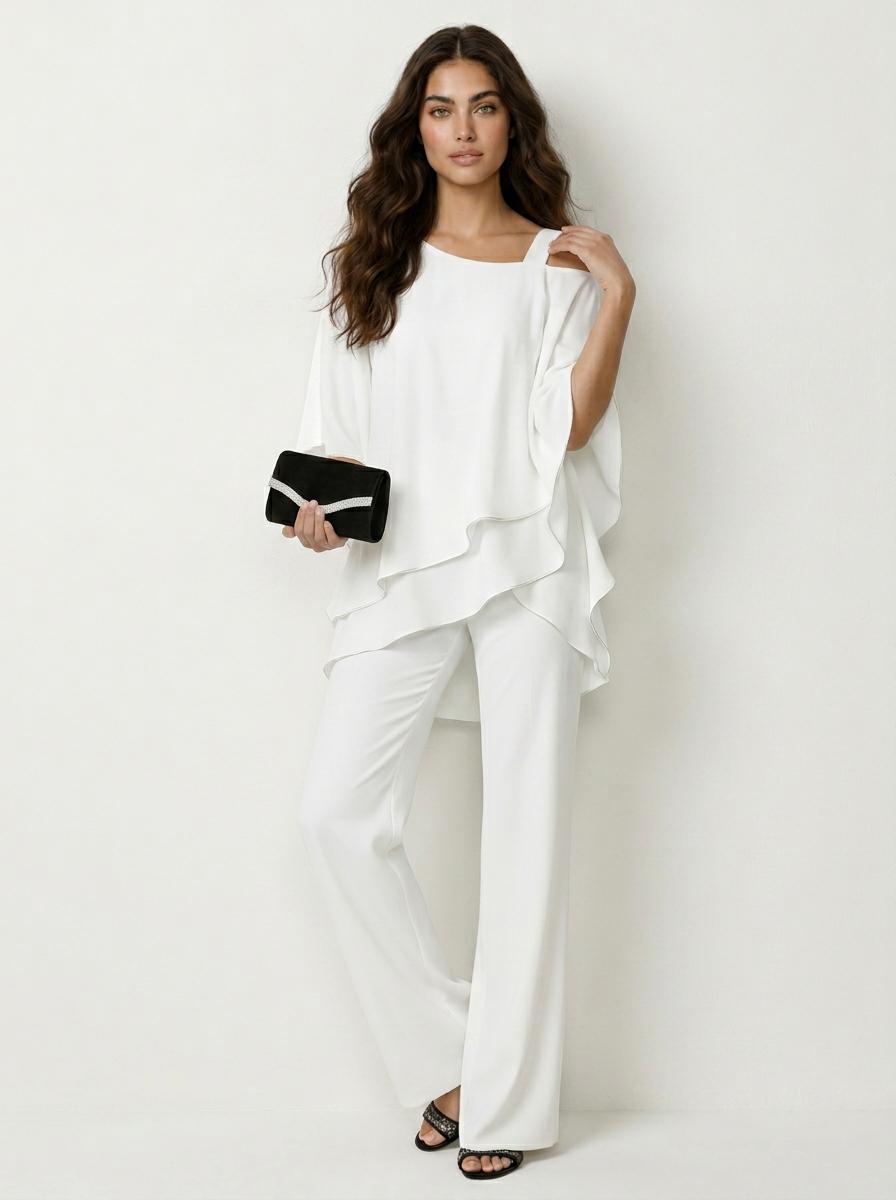 Women's Two-Piece Set in Ivory