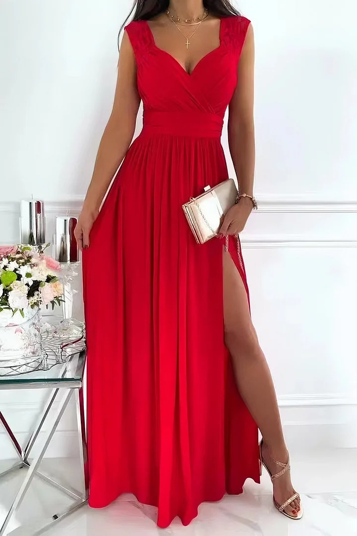 Women's Maxi Dress in Red