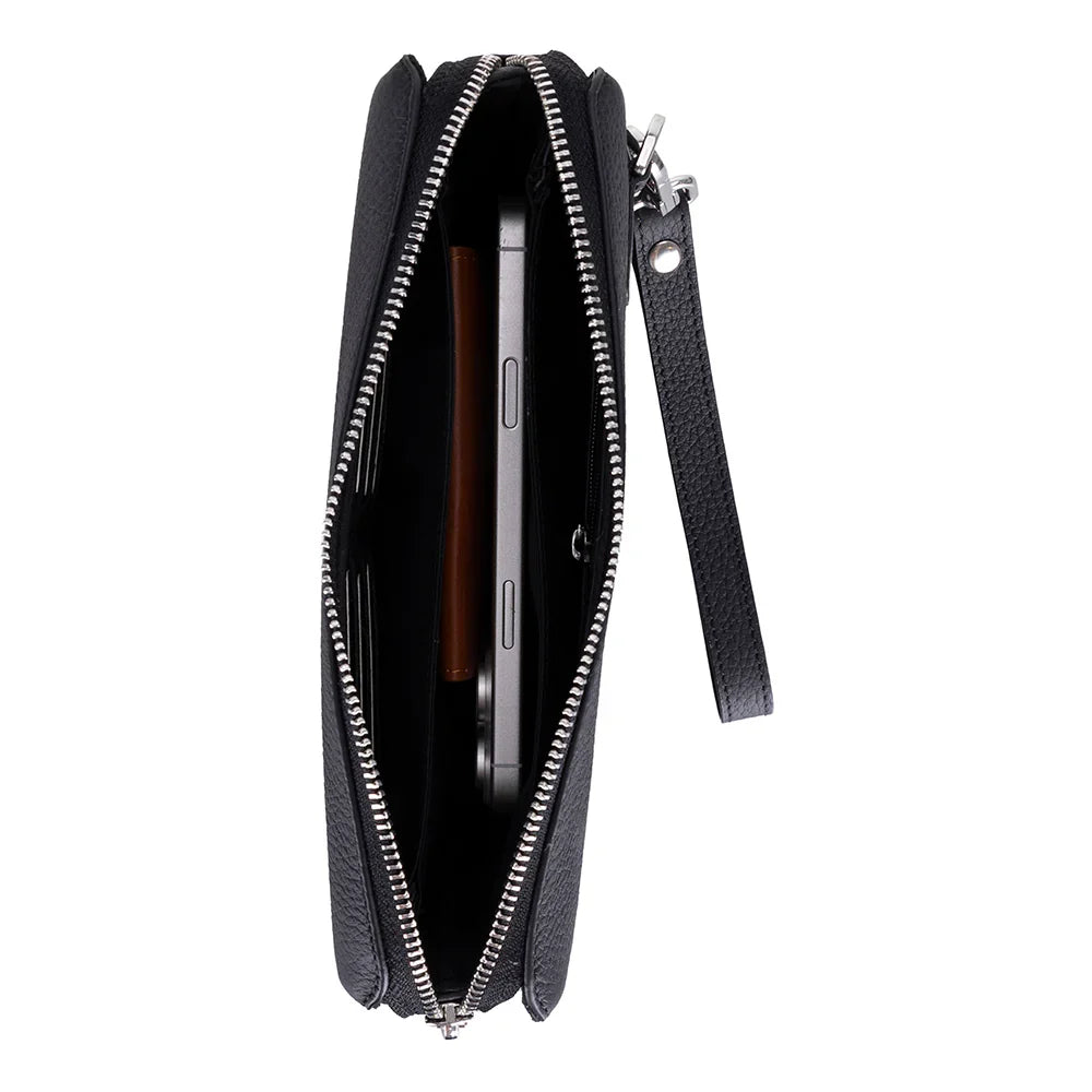 Men's Leather Clutch – Full-grain leather – view 9