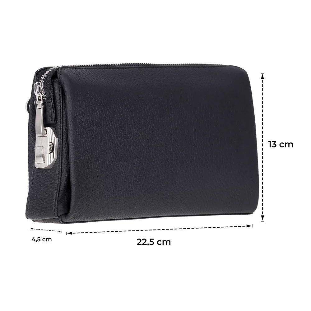 Men's Leather Clutch – Full-grain leather – view 4