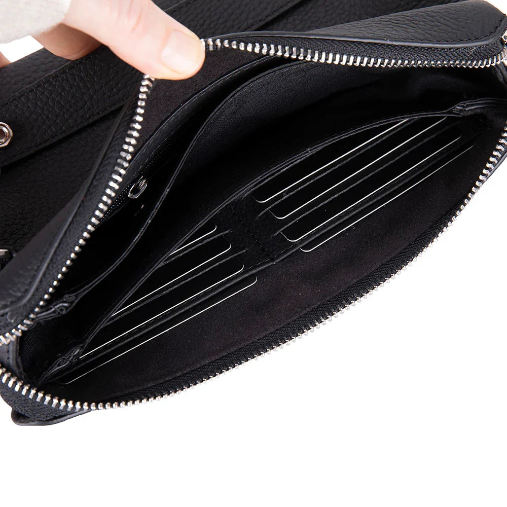 Men's Leather Clutch – Full-grain leather – view 12