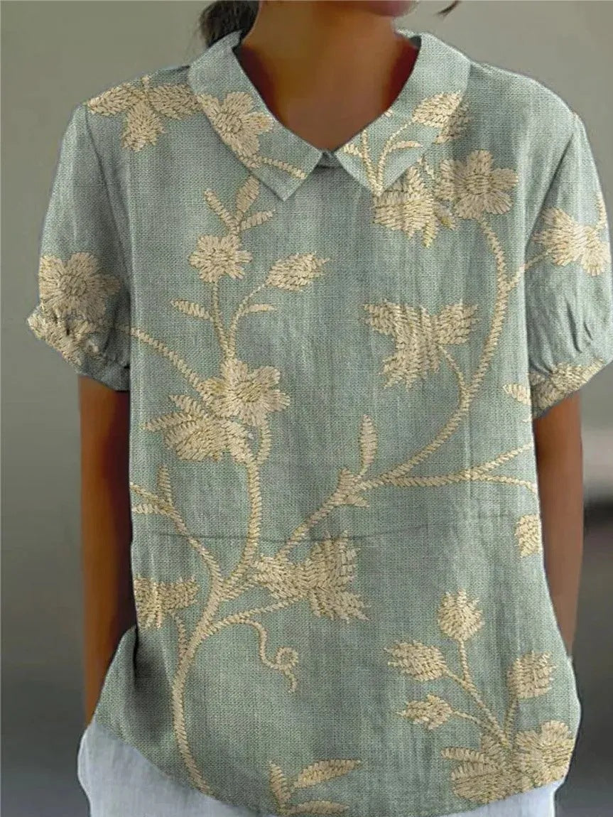 Women's Top - Floral Shirt