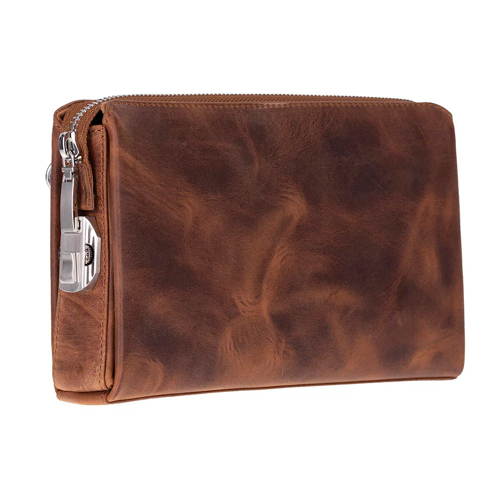 Men's Leather Clutch – Full-grain leather – view 19