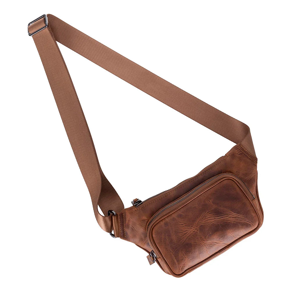 Leather Crossbody Bag – Full-grain leather – view 22
