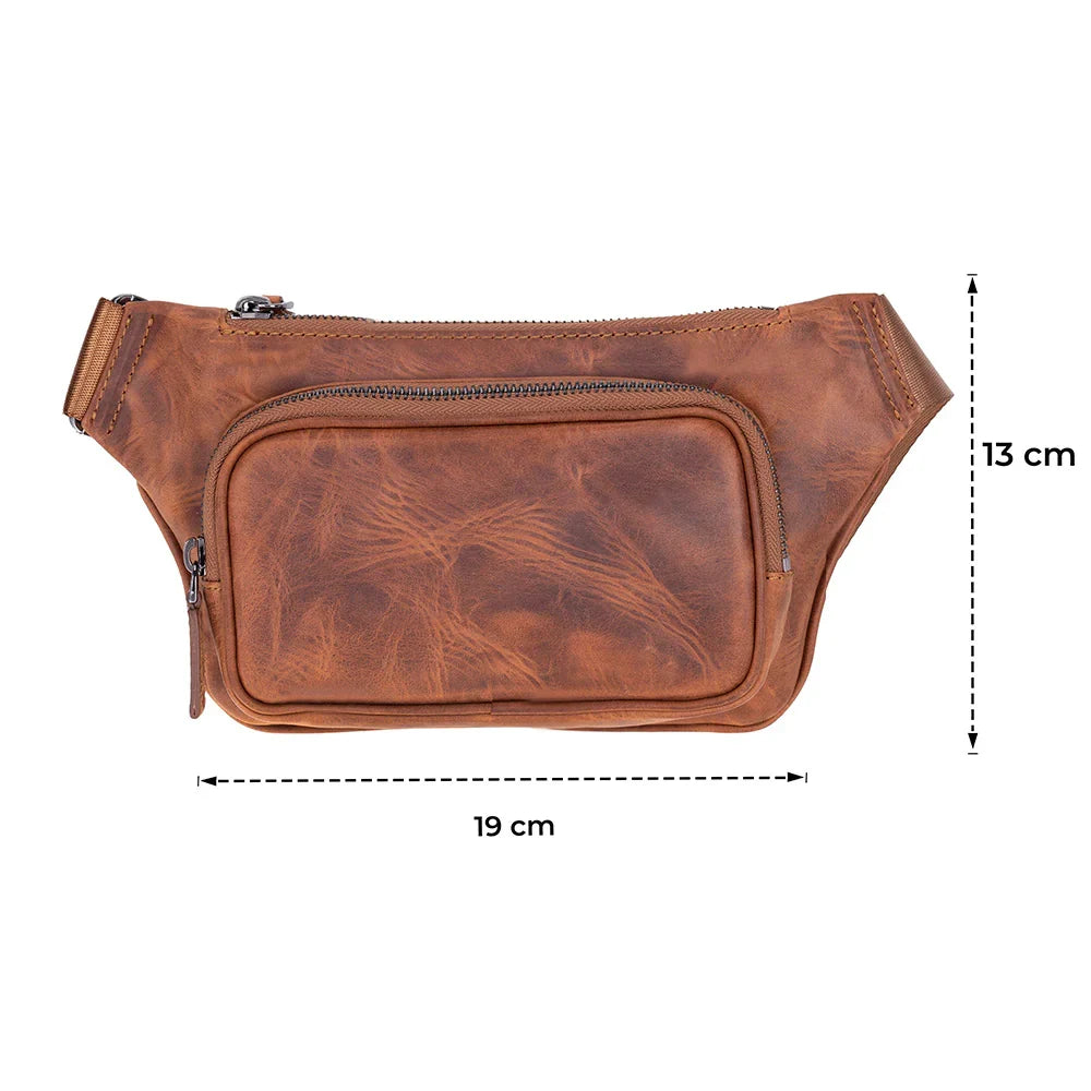 Leather Crossbody Bag – Full-grain leather – view 21