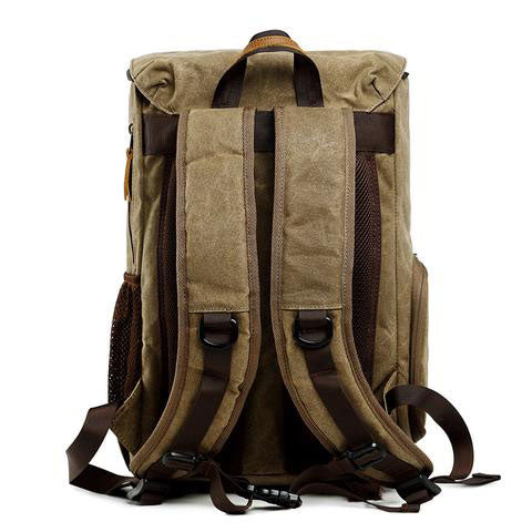 Leather Camera Backpack – Genuine leather – view 5