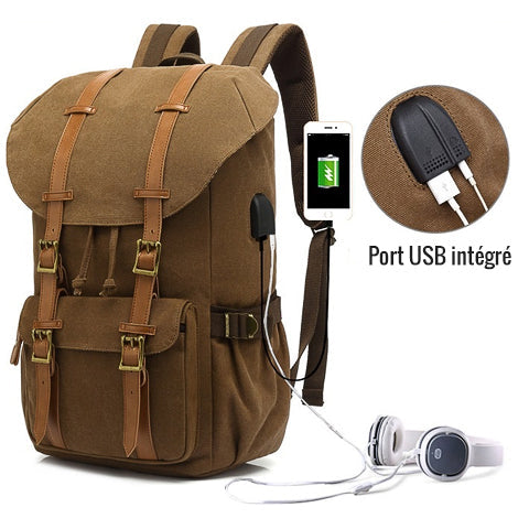 Leather Backpack – Genuine leather – view 10