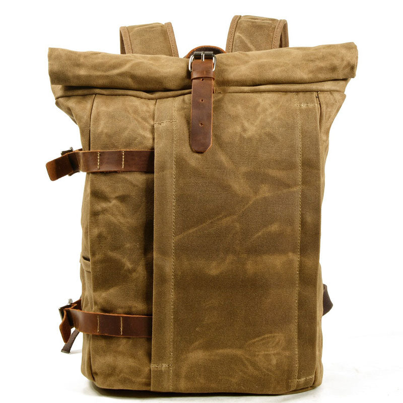 Leather Backpack in genuine leather