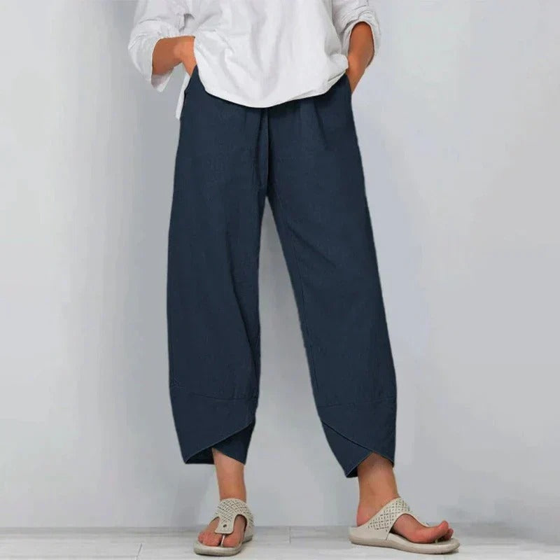 Women's Trousers - Chic Summer Pants